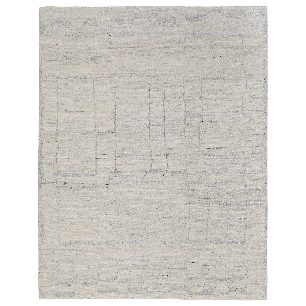Feizy Navaro 2"6" x 10" Ivory and Gray Runner, , large