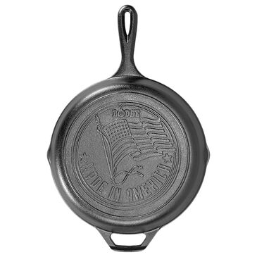Lodge Cast Iron 10.25" Seasoned Cast Iron American Flag Skillet, , large