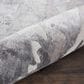 Nourison Prismatic PRS12 3"9" x 5"9" Silver and Grey Area Rug, , large