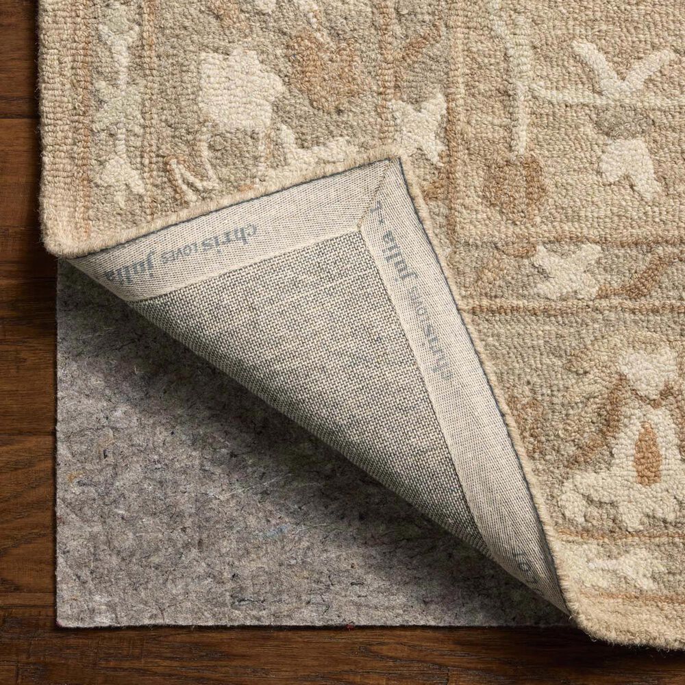 Chris Loves Julia x Loloi Dorothea Khaki and Dove 5' x 7'6" Area Rug, , large