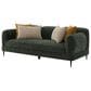Coaster Jade Stationary Sofa in Green, , large