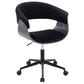 Lumisource Vintage Mod Office Chair in Black, , large