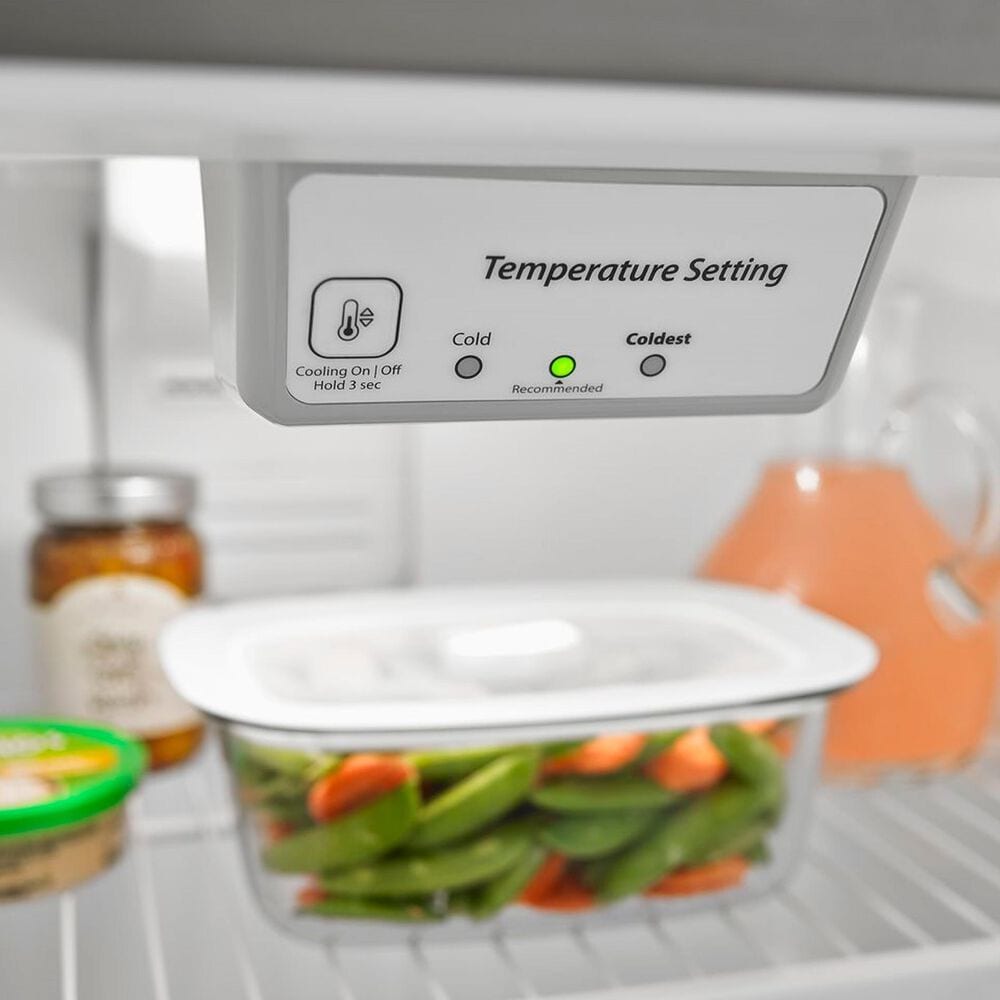 Amana 18 Cu. Ft. 30&quot; Wide Top-Freezer Refrigerator with Garden Fresh Crisper Bins in White, , large