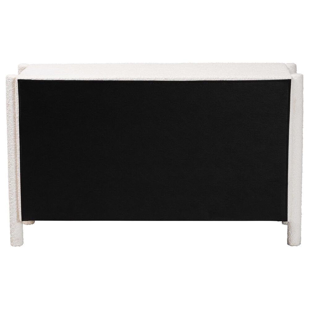 Baxton Studio Laria 6-Drawer Dresser in White, , large