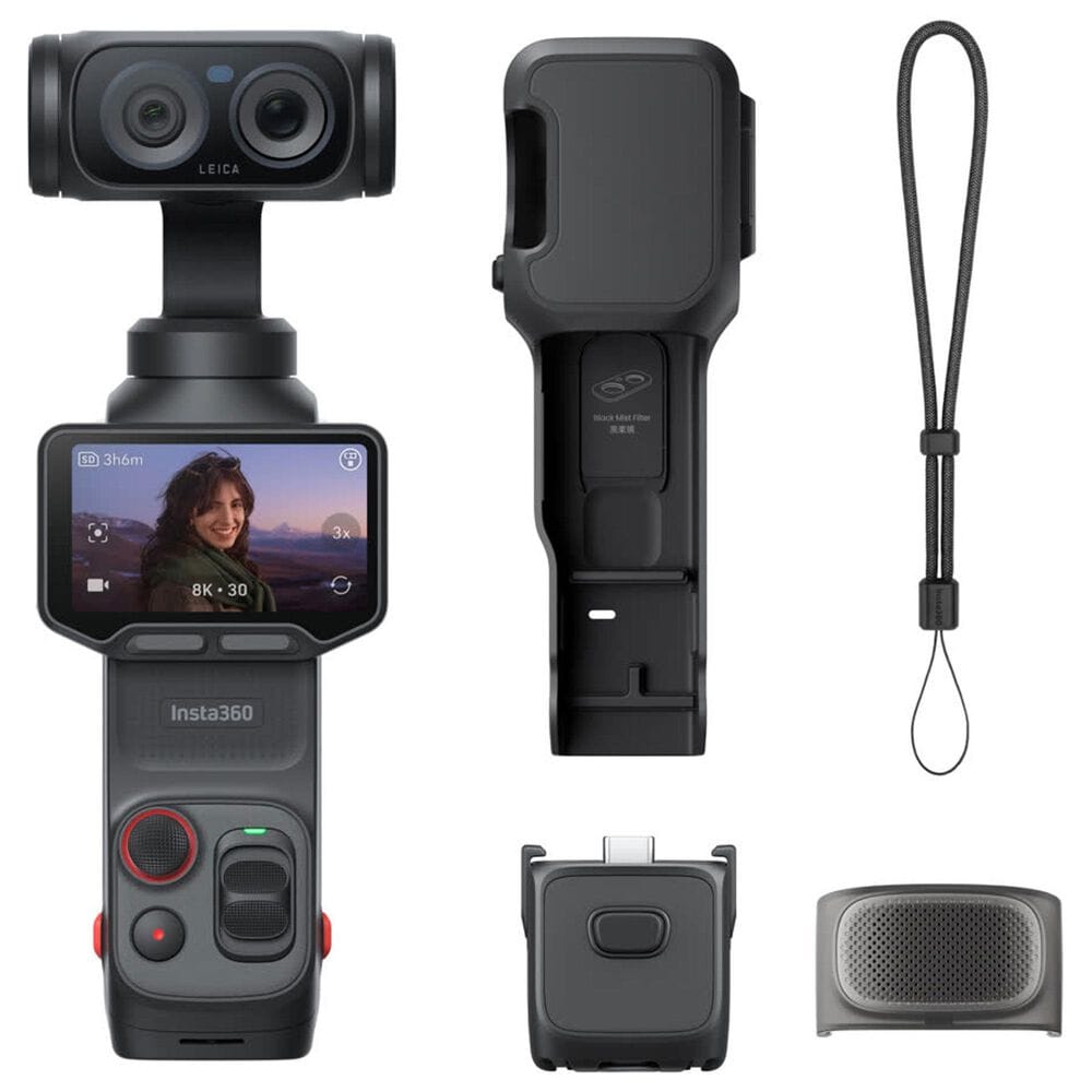 Insta360 Luna Ultra Standard Combo Action Camera in Cosmic Black, , large