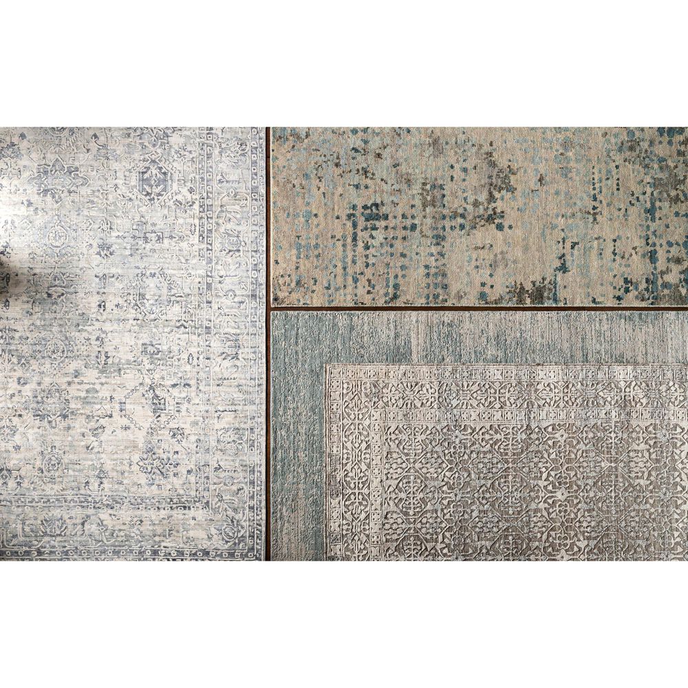 Surya Tunus 8&#39; x 11&#39; Medium Gray, Charcoal and Cream Area Rug, , large