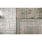 Surya Tunus 8" x 11" Medium Gray, Charcoal and Cream Area Rug, , large