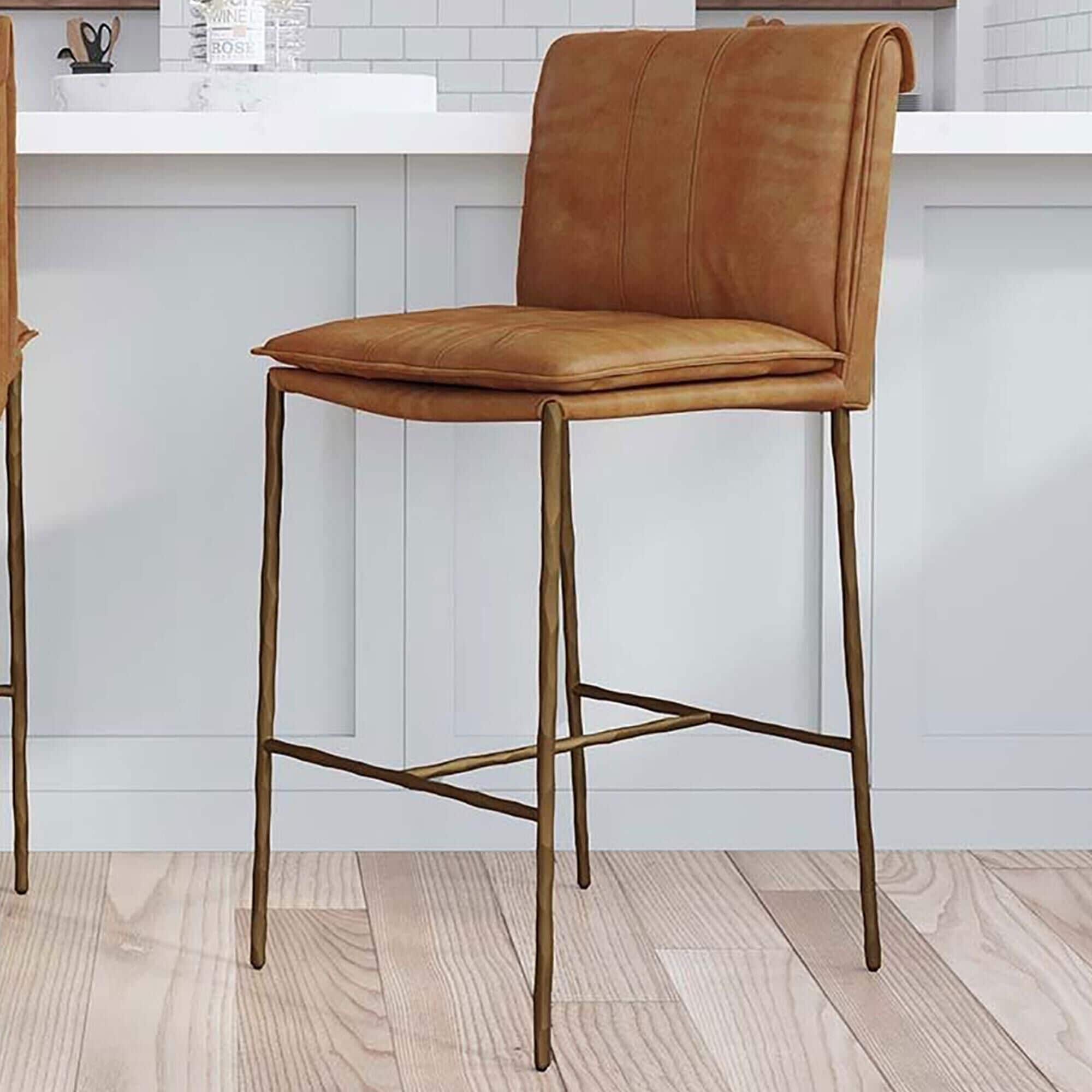 Counter stool brass legs clearance