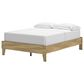Ashley Bermacy Full Platform Bed in Light Brown, , large