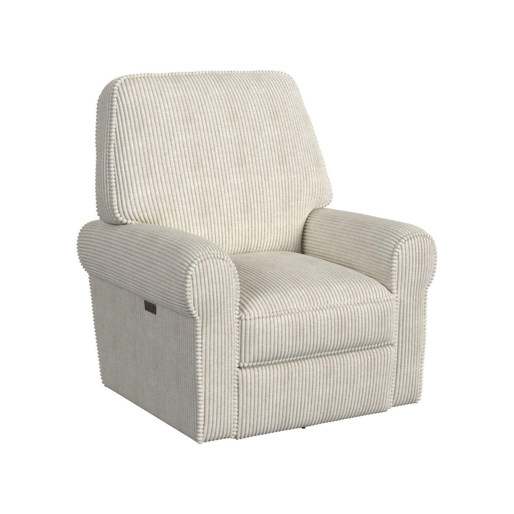 Eastern Shore Savannah Power Swivel Glider Recliner in Natural, , large