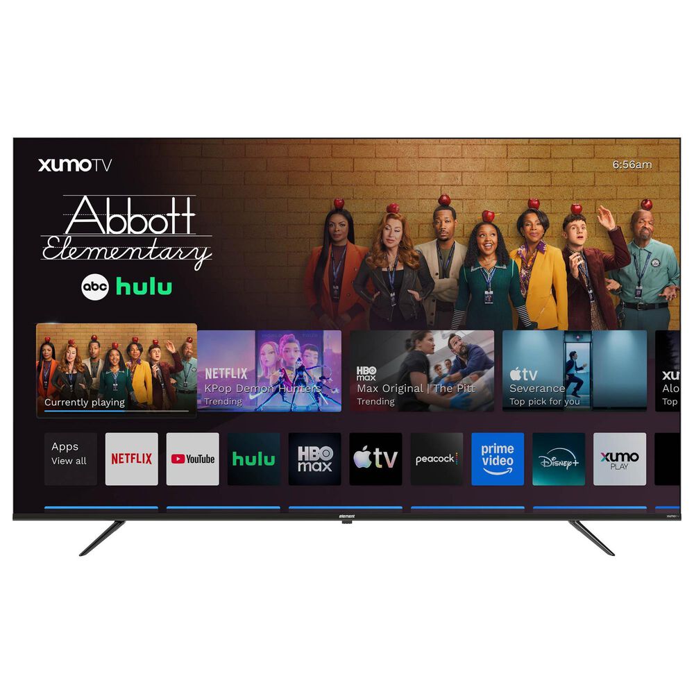 Element 75" Class QLED 4K UHD - Smart Xumo TV with 2.1 Channel Soundbar System in Black, , large