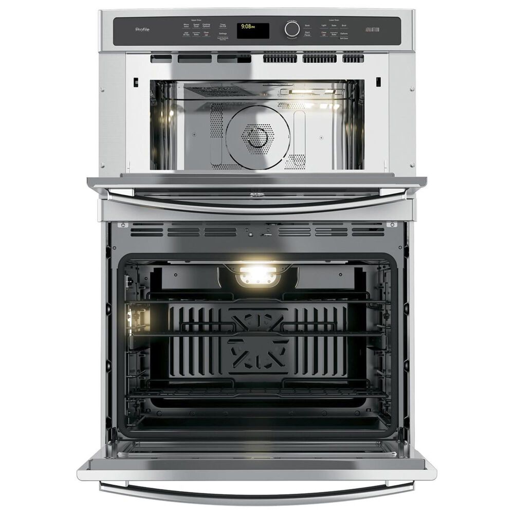 GE Profile 30&quot; Combination Double Wall Oven with Convection and Advantium Technology, , large