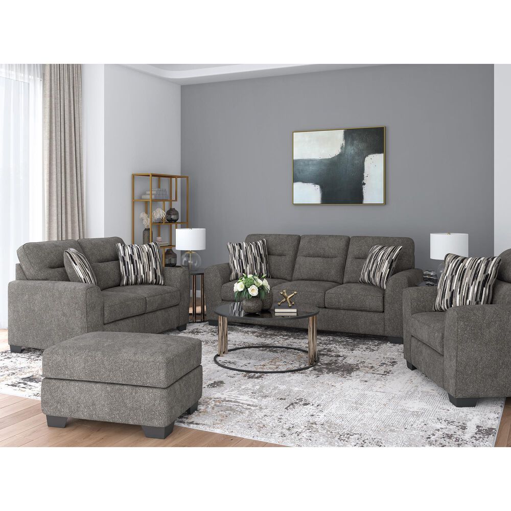 Ashley Olten Chair and a Half in Graphite, , large