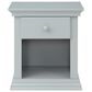 Suite Bebe Bailey 1-Drawer Nightstand in Gray, , large