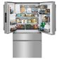 Frigidaire Professional 21.4 Cu. Ft. Counter-Depth 4-Door French Door Refrigerator in Stainless Steel, , large