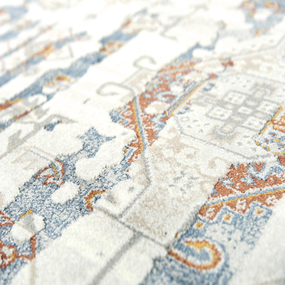 RIZZY Westchester WESWES857 5&#39;3&quot; x 7&#39;6&quot; Ivory and Multicolor Area Rug, , large