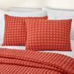 J. Queen Bold Cloud Puff 3-Piece Full/Queen Quilt Set in Melon, , large