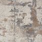 Nourison Rustic Textures RUS06 2"2" x 7"6" Beige and Grey Runner, , large