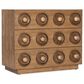 Hooker Furniture Commerce and Market Knobby 3-Drawer Accent Chest in Brown, , large