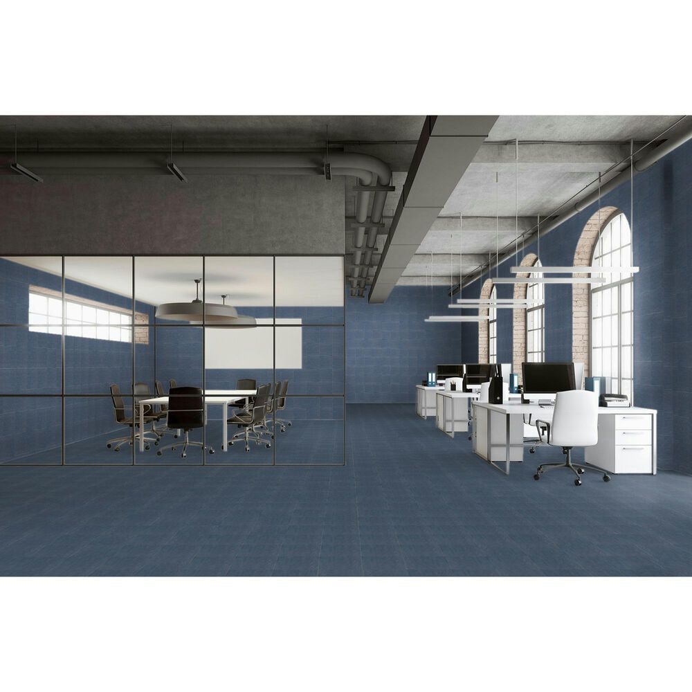 Emser Passion Azul 9&quot; x 9&quot; Matte Porcelain Tile, , large
