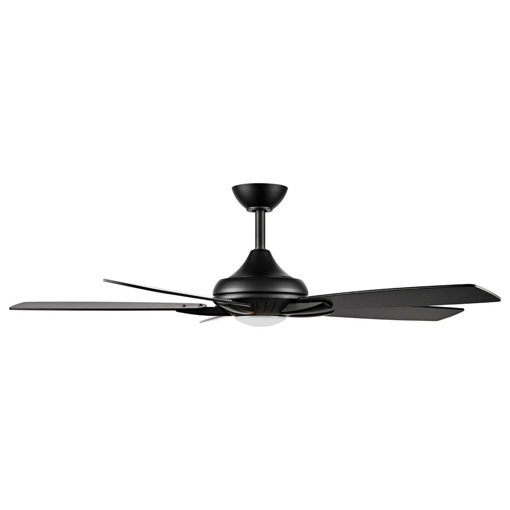 Minka-Aire Dyno 52" Ceiling Fan with Dark Walnut Blades in Coal, , large