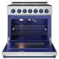 Thor Kitchen Gordon Ramsay 6 Cu. Ft. Professional Liquid Propane Range with Blue Handle Kit in Stainless Steel, , large