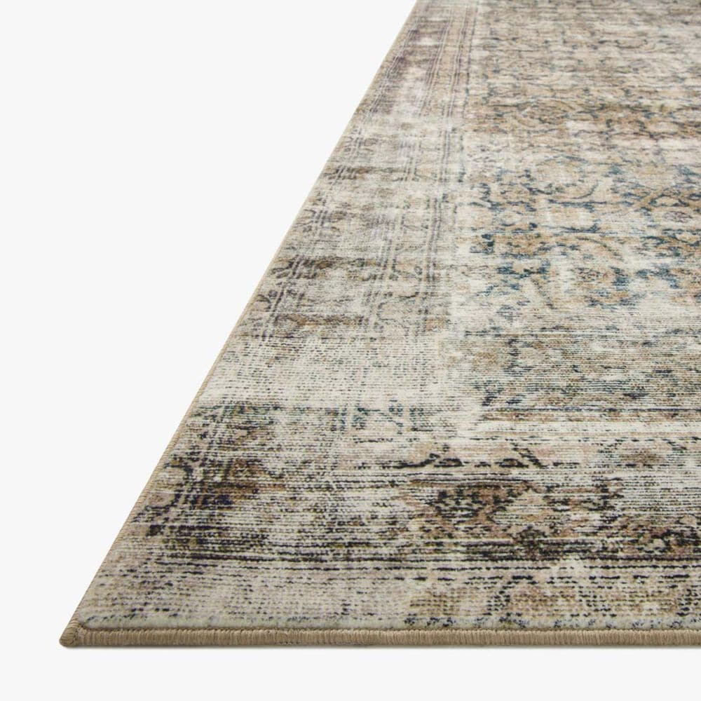 Amber Lewis x Loloi Morgan 3&#39;6&quot; x 5&#39;6&quot; Navy and Sand Area Rug, , large
