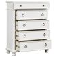 Ashley Rowlenstown 5-Drawer Chest in Antique White, , large