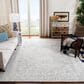 Safavieh Micro-Loop Oriental 11" x 15" Charcoal and Ivory Area Rug, , large