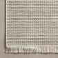 Amber Lewis x Loloi Malibu MAB-04 2"3" x 10" Ivory and Dove Indoor/Outdoor Runner, , large