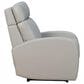 Barcalounger Levi Leather Power Recliner with Power Headrest in Bentley Dove, , large