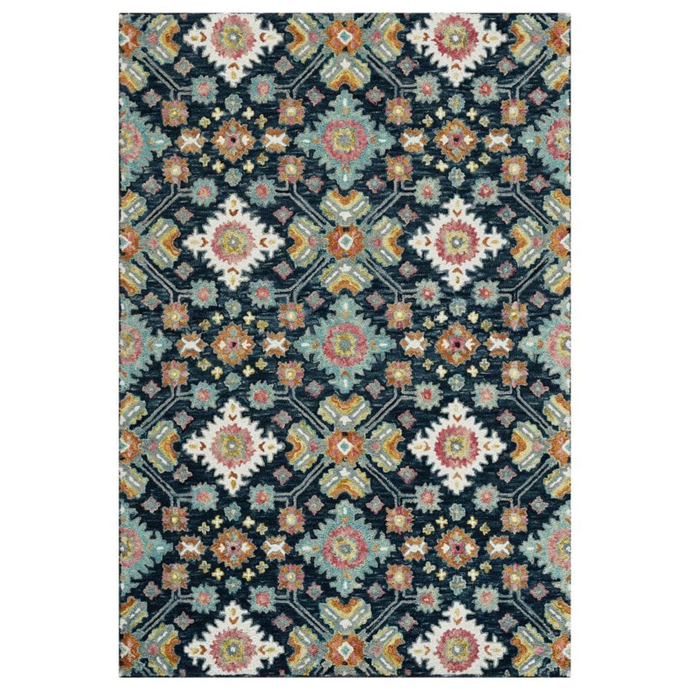 Amer Rugs Jackson JAC-3 Navy 9" x 13" Area Rug, , large