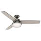 Hunter Sentinel 52" Ceiling Fan in Brushed Slate, , large