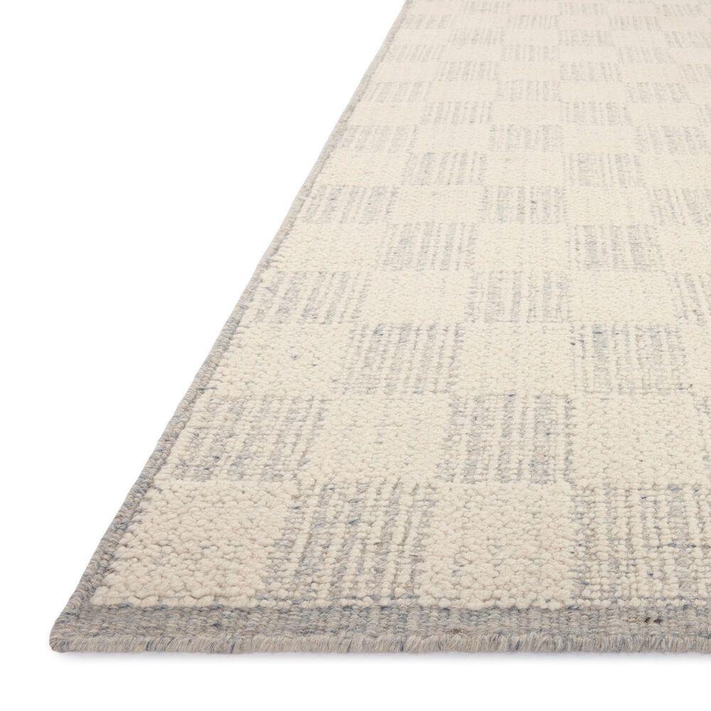 Loloi Knox Ivory and Sky 4&#39; x 6&#39; Area Rug, , large