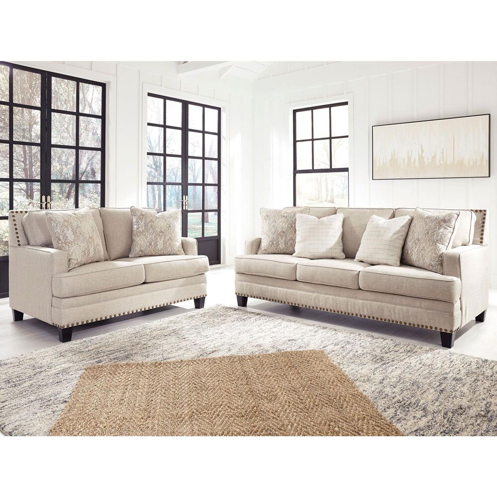 Ashley Clareddon 2-Piece Living Room Set in Linen, , large