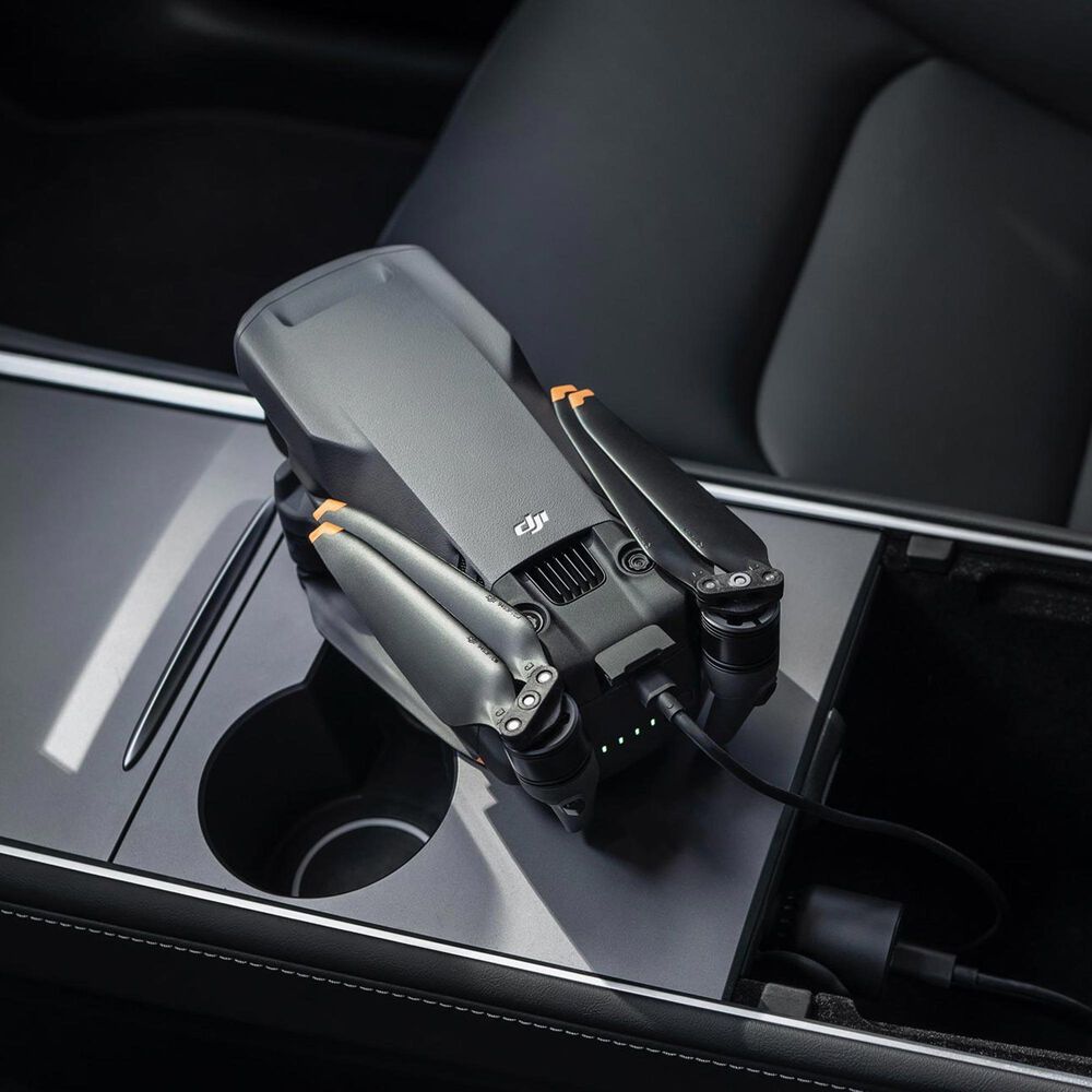 DJI 65W USB Car Charger in Black, , large