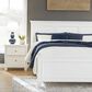 Ashley Fortman 3-Piece Queen Panel Bed Set in White, , large