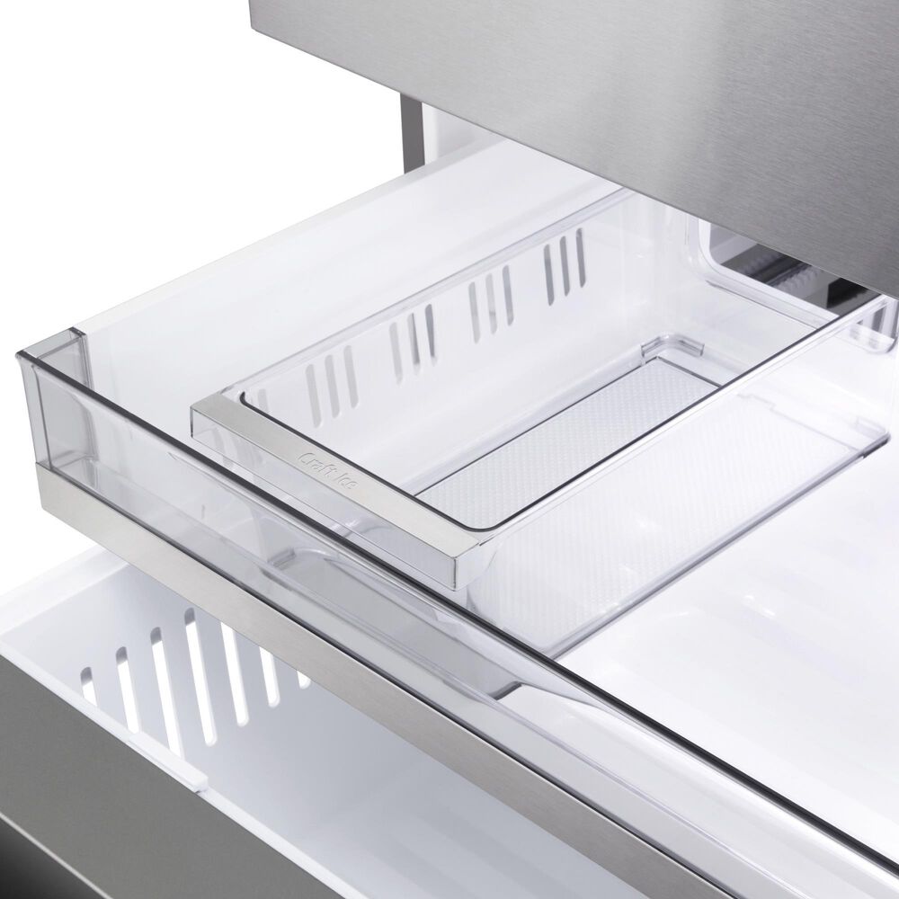 LG 28.6 Cu. Ft 4-Door French Door Refrigerator with Mirror Instaview in PrintProof Stainless Steel, , large