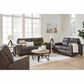Ashley Barlin Mills Stationary Queen Sleeper Sofa in Umber, , large
