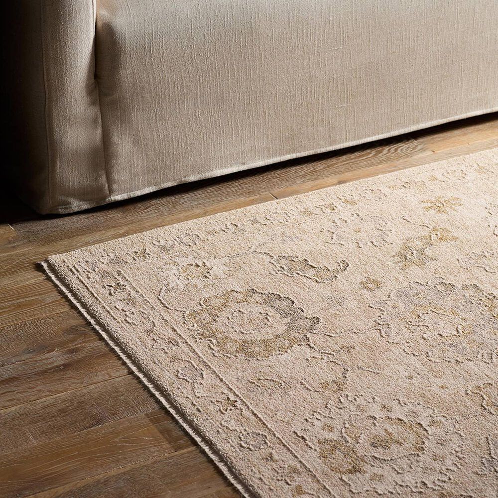 Jaipur Vekhea Alara Tan and Beige 7'10" x 10' Area Rug, , large