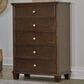 Ashley Danabrin 5-Drawer Chest in Brown, , large