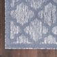 Nourison Easy Care 7" x 10" Denim Blue Indoor/Outdoor Area Rug, , large