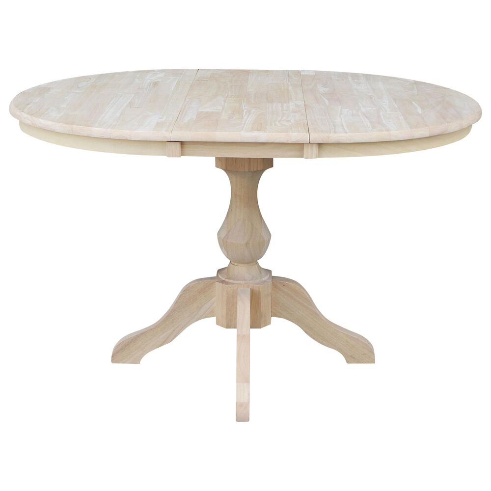 International Concepts 3-Piece Dining Set in Unfinished/Light Wood , , large