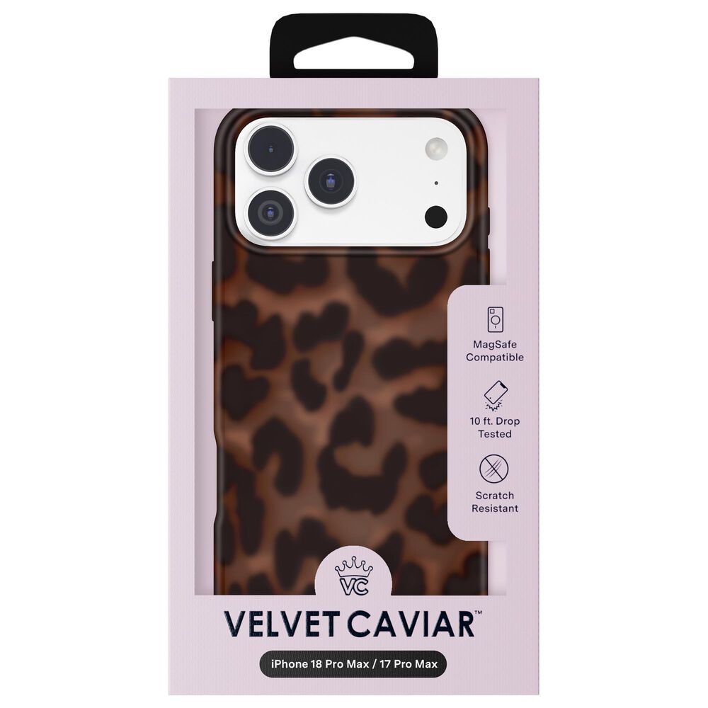 Velvet Caviar MagSafe Case for Apple iPhone 18 Pro Max/17 Pro Max in It Girl Leopard, , large