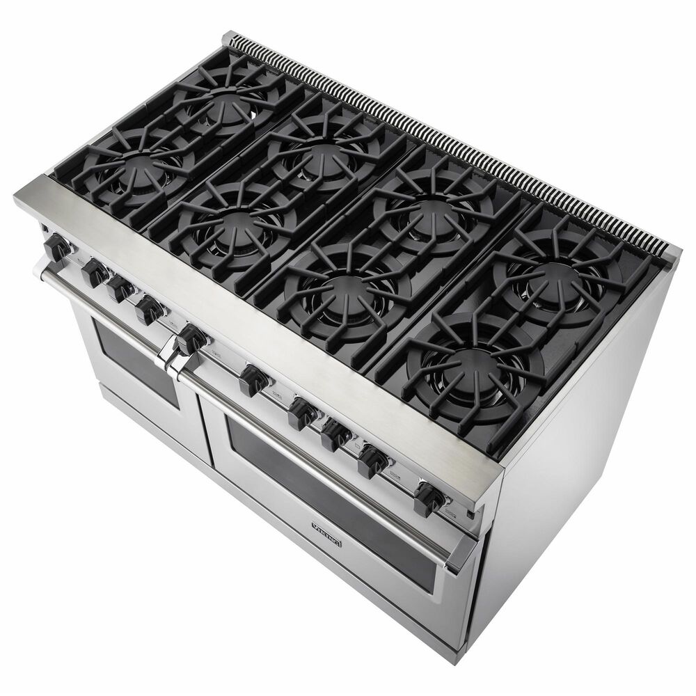 Viking Range 5 Series 6.1 Cu. Ft. Open Burner Liquid Propane Gas Range in Stainless Steel, , large