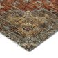 Dalyn Rug Company Silk Road Paprika, Ivory, Beige, Gold, Brown, Gray and Teal 10" x 14" Area Rug, , large