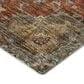 Dalyn Rug Company Silk Road Paprika, Ivory, Beige, Gold, Brown, Gray and Teal 10" x 14" Area Rug, , large