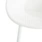 Hearth and Haven Gable Outdoor Barstool with Metal Frame in White (Set of 2), , large