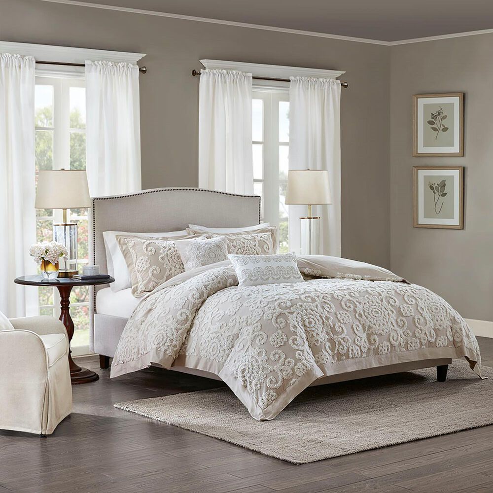 Hampton Park Suzanna 18&quot; Pillow in Taupe, , large