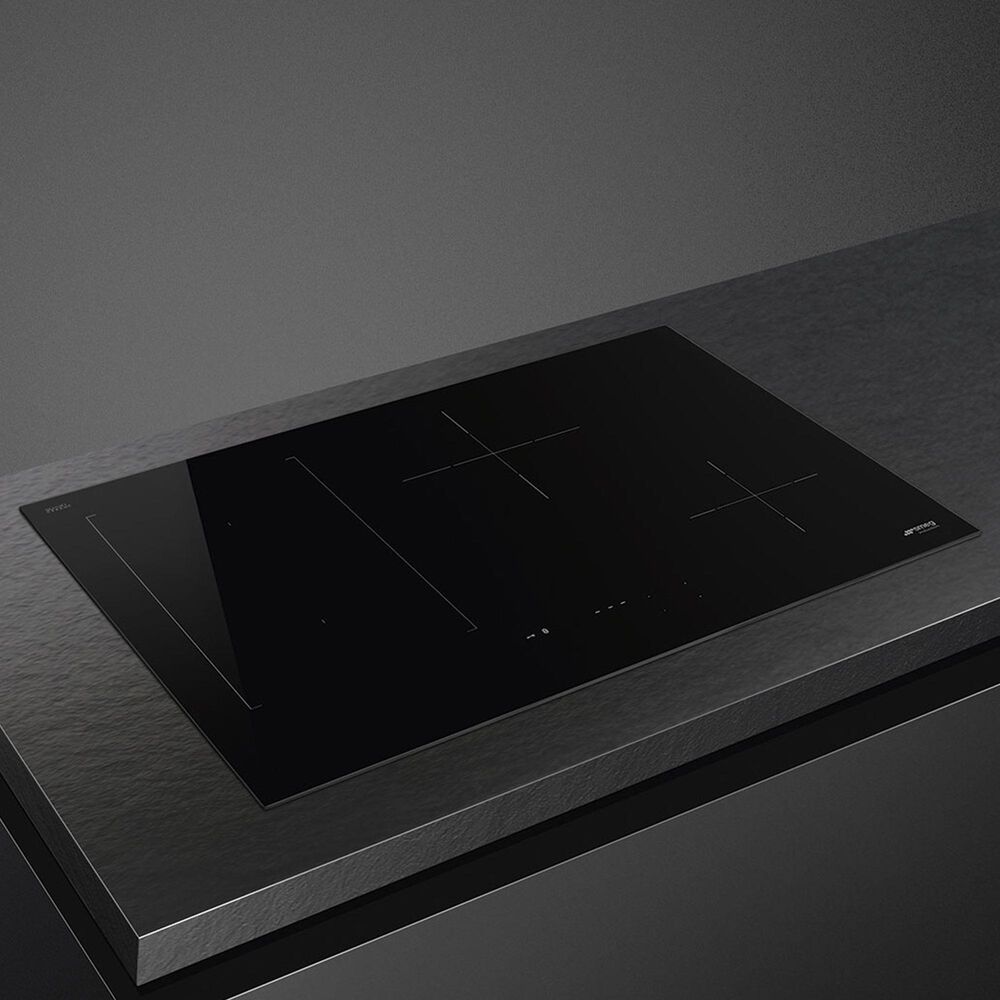 SMEG 30" Universal Induction Cooktop in Black, , large